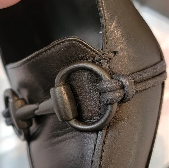 Gucci Black Horsebit Shoes Sz. 6.5 - Picture 13 of 13